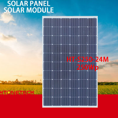 250W Pv Solar Module Panel Class a Anodic Oxidation Protection Grade IP68
