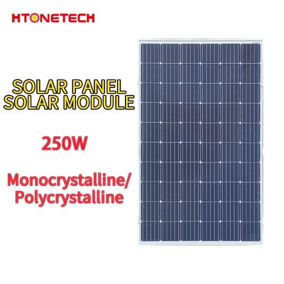Single Solar Photovoltaic Panel 250W Thin Film Solar Panels For Renewable Energy