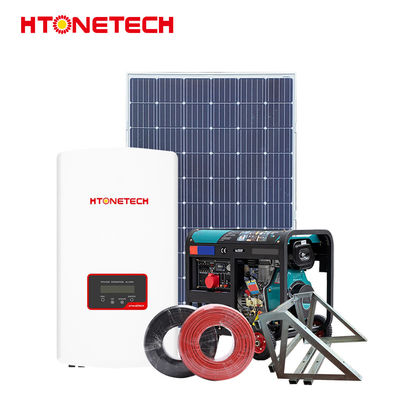 HTONETECH 390W Solar Hybrid Power Systems 1500 Watt Inverter