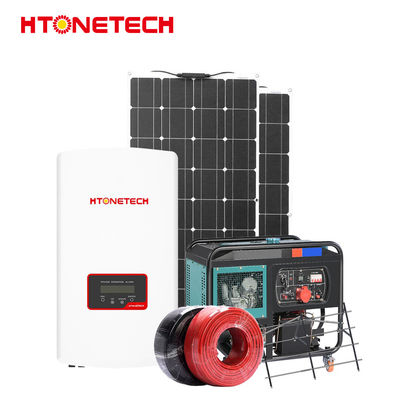 HTONETECH 390W Solar Hybrid Power Systems 1500 Watt Inverter