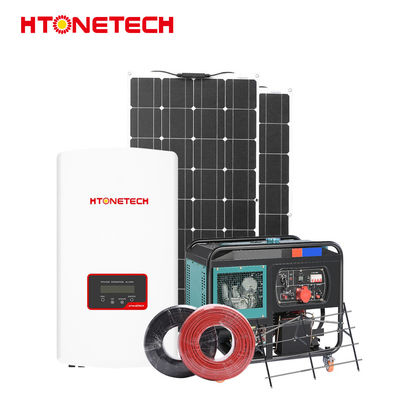 HTONETECH 390W Solar Hybrid Power Systems 1500 Watt Inverter