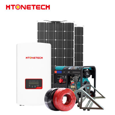 HTONETECH 390W Solar Hybrid Power Systems 1500 Watt Inverter