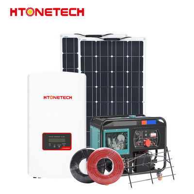8Kva Diesel Generator Solar Hybrid Power Systems Heavy Duty