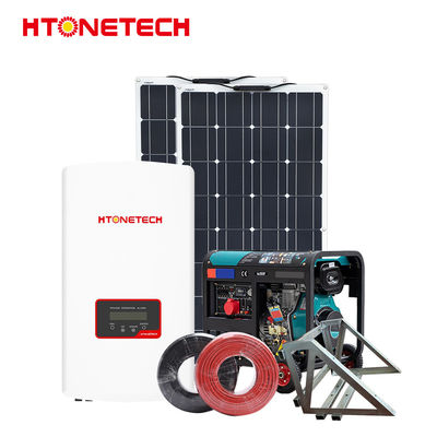 8Kva Diesel Generator Solar Hybrid Power Systems Heavy Duty