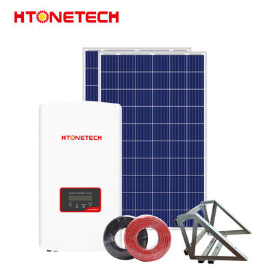 12V 5W On Grid Photovoltaic System 80Kw On Grid Solar System Inverter