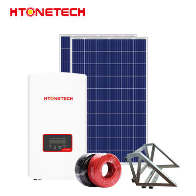 12V 5W On Grid Photovoltaic System 80Kw On Grid Solar System Inverter