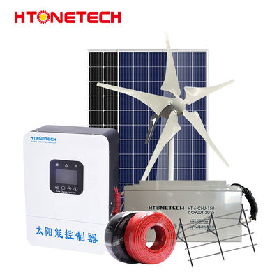 380W Mono Perc Solar Battery Storage System With Marine Kinetics Wind Generator
