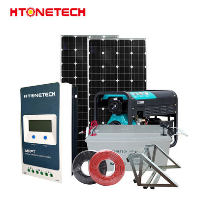 Htonetech Solar Panel off Grid System Complete Kit China 5kw 10kw 25kw 30W 79kw Solar Panels Mono 150W