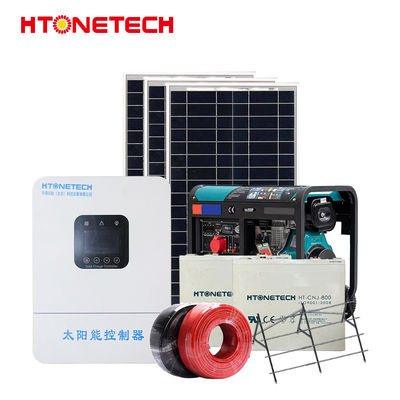 Htonetech Solar Panel off Grid System Complete Kit China 5kw 10kw 25kw 30W 79kw Solar Panels Mono 150W