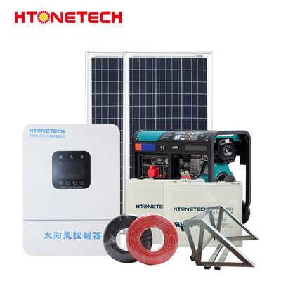 HTONETECH 3Kw 5KW High Voltage Solar System 5000W 45039W Mono Perc Solar Panels