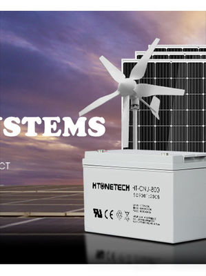 HTONETECH 540 Watt Hybrid Solar System For Home Industrial Commercial
