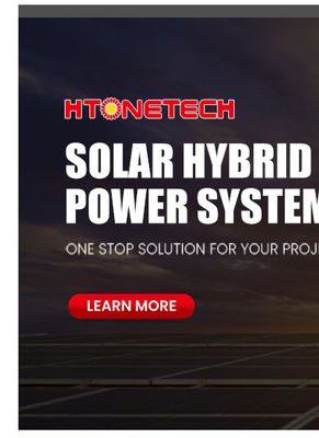 8Kva Diesel Generator Solar Hybrid Power Systems Heavy Duty