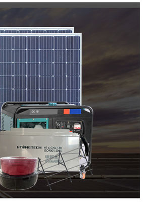 HTONETECH 390W Solar Hybrid Power Systems 1500 Watt Inverter