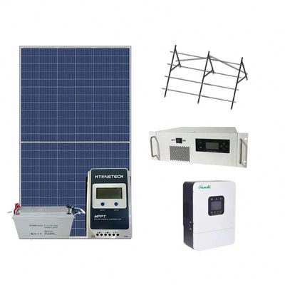Hybrid Solar Power System with 550W Monocrystalline Solar Panel