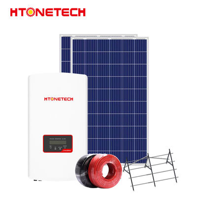 12V 5W On Grid Photovoltaic System 80Kw On Grid Solar System Inverter