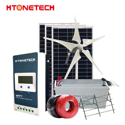 Mono B Grade Grid Connected Solar System With Horizontal Axis Wind Turbine Generator