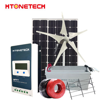 380W Mono Perc Solar Battery Storage System With Marine Kinetics Wind Generator