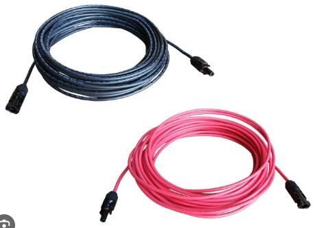 PVC Insulation Flame Retardant Solar Panel Cable Pv Extension Cables 6500V