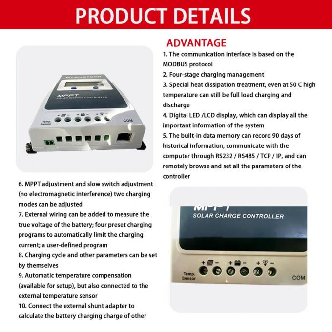 Solar Controller System Charge Home Industry Power Energy System with MPPT Solar Power Generator