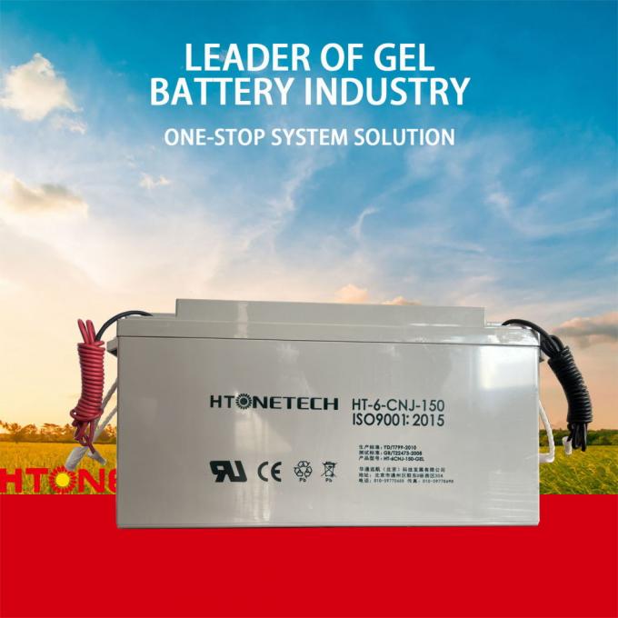 Gel Cell Solar Cell Energy Storage High Capacity 2V 250ah Photovoltaic off Grid Power Generation System
