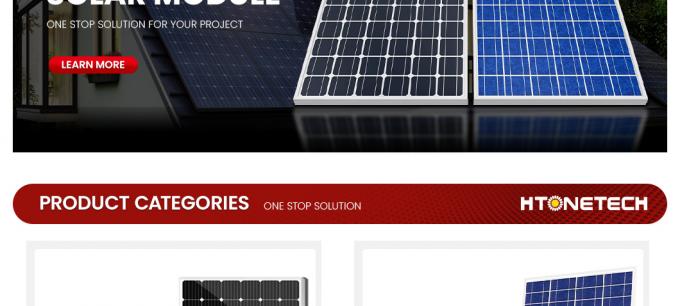 Htonetech 250W Monocrystalline Solar Panel Wholesalers Silicone Solar Panel China 605W-700W 600W-650W Portable Polycrystalline Solar Panel