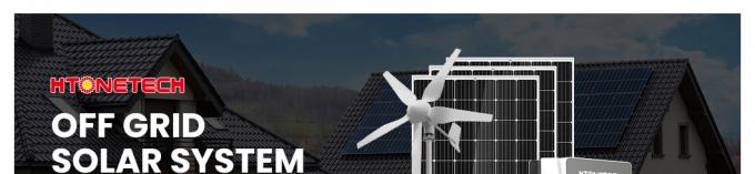 Htonetech 3kw 5kw off Grid Solar System Complete Kit China 5000W 45039W Mono Perc Solar Panels Single Face 9.6kw Diesel Generator Solar Energy System 1kw